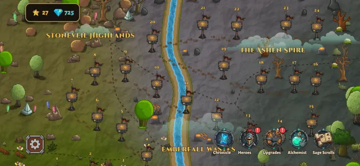 A Realm to Reclaim: March from the Verdant Marches to the Ashen Spire.