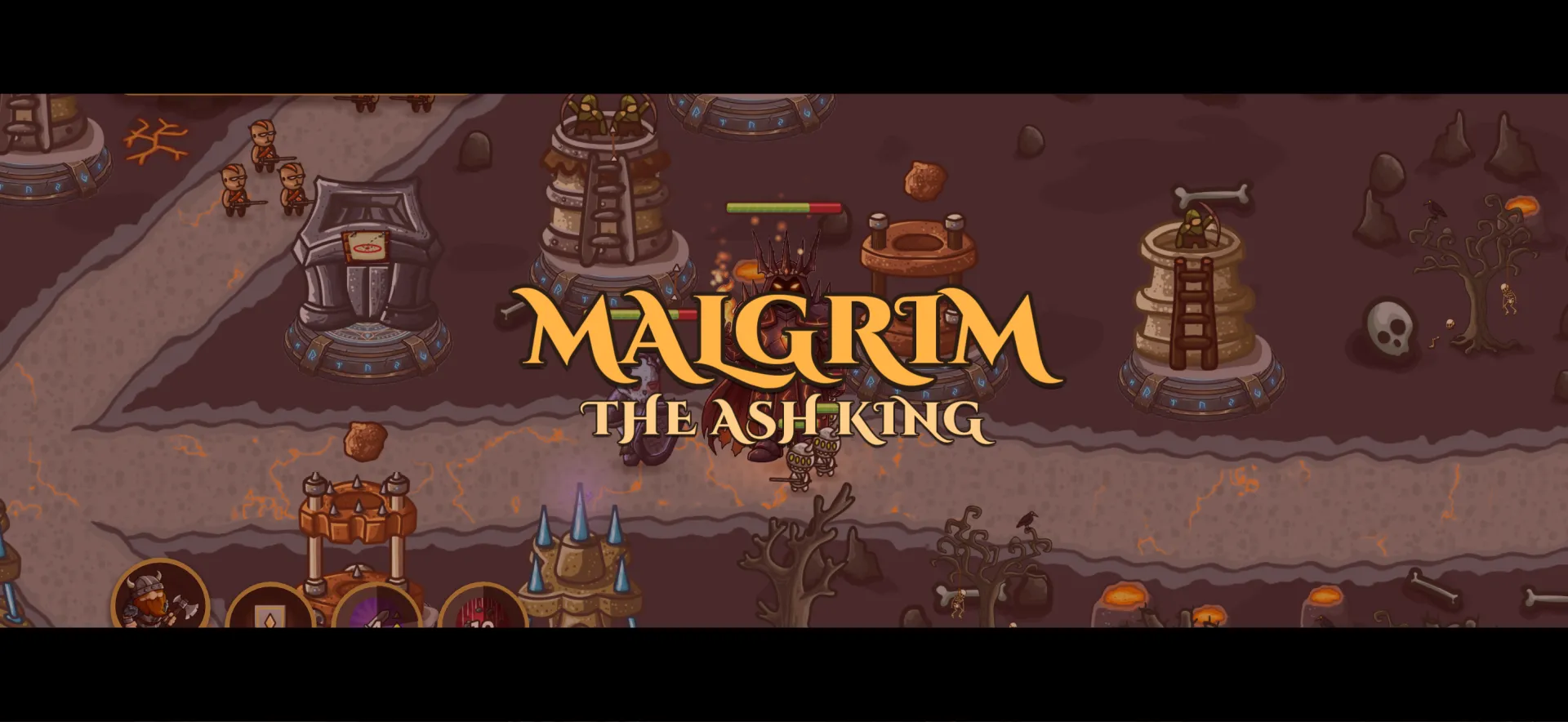 Malgrim, the Ash King: Face the sorcerer-king in the final showdown.